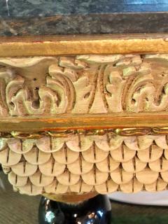 Maison Jansen Pair of Neoclassical Style Marble Top Consoles Attributed to Maison Jansen - 2973891