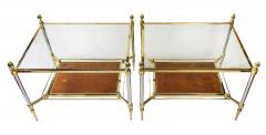 Maison Jansen Pair of Vintage French Side Tables by Maison Jansen - 3225575