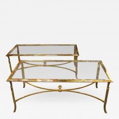 Maison Jansen Pair of coffee tables Maison Jansen France circa 1980 - 991238