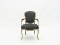 Maison Jansen Rare pair of stamped Maison Jansen Louis XV neoclassical armchairs 1940s - 1685256