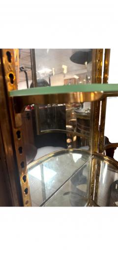 Maison Jansen SUPERB RARE PARISIAN ART DECO BRONZE GLASS CURIO CABINETS BY MAISON JANSEN - 4694364