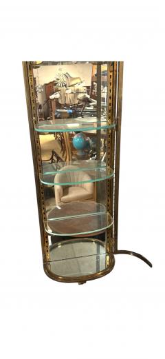 Maison Jansen SUPERB RARE PARISIAN ART DECO BRONZE GLASS CURIO CABINETS BY MAISON JANSEN - 4694368