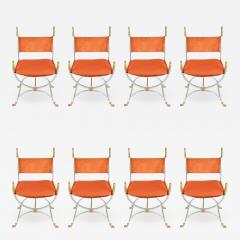 Maison Jansen Set of 8 dining chairs by Maison Jansen - 1061605