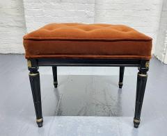 Maison Jansen Signed Three Maison Jansen Tufted Benches - 2262536