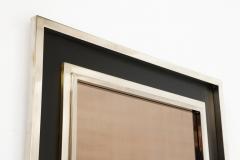 Maison Jansen Square Hollywood Regency Mirror Maison Jansen Style 1970s - 2814539