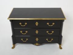 Maison Jansen Stamped Maison Jansen ebonized bronze chest of drawers 1950s - 2708085