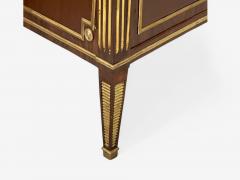 Maison Jansen Style Russian Neoclassical Large Commode Mahogany Bronze - 4124657