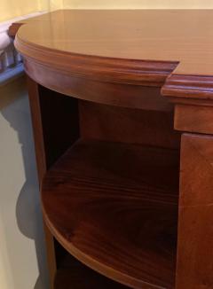 Maison Jansen Style Serving Console Credenza Custom Quality Curved Sided Server - 3010752