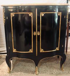 Maison Jansen Two Door Ebony Cabinets in the Manner of Maison Jansen a Pair - 2974022