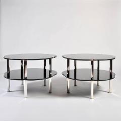 Maison Jansen pair of rare occasional tables - 2810158