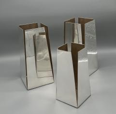 Maison Lancel Three silver plated bottle covers Editions Lancel Paris France circa 1970 - 4227449