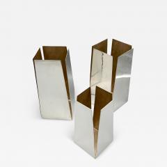 Maison Lancel Three silver plated bottle covers Editions Lancel Paris France circa 1970 - 4230015
