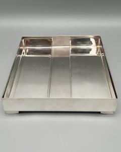 Maison Lancel Three small silver plated trays Edition Lancel Paris France circa 1970 - 4234045