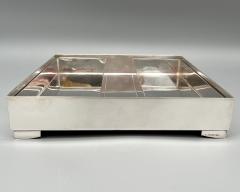 Maison Lancel Three small silver plated trays Edition Lancel Paris France circa 1970 - 4234047