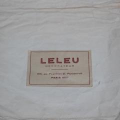 Maison Leleu 3 Pieces of French Original 1950s Fabric by Leleu - 3918270