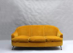 Maison Leleu Fine French Mid Century Sofa by Leleu - 2935808