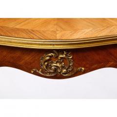 Maison Millet Maison Millet a Louis XV Style Ormolu Mounted Parquetry Kingwood Table - 1111824