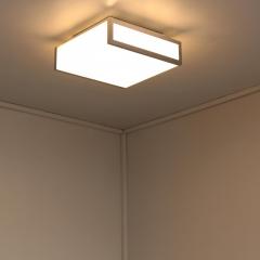 Maison Perzel Pair of Fine French Art Deco Glass and Chrome Ceiling Wall lights by Perzel - 4679015