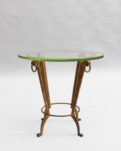 Maison Ramsay Fine French 1940s Gueridon Side Table by Maison Ramsay - 4316905