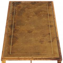 Maison Ramsay French Gilt Iron Coffee Table Attributed to Maison Ramsay C 1960 - 4720533