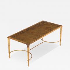Maison Ramsay French Gilt Iron Coffee Table Attributed to Maison Ramsay C 1960 - 4727960