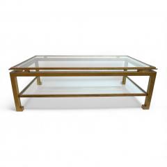 Maison Ramsay French Mid Century Gilt Iron Coffee Table by Ramsay - 4449956
