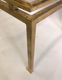Maison Ramsay Large French Modern Neoclassical Gilt Iron Coffee Table Maison Ramsay - 2372374