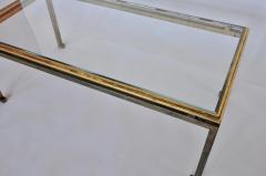Maison Ramsay Large French Modern Neoclassical Gilt Iron Coffee Table Maison Ramsay - 2372382