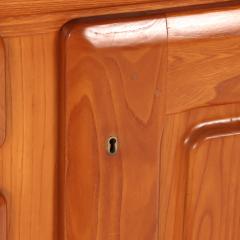Maison Regain A French elm sideboard attributed to Maison Regain C 1960  - 4315415