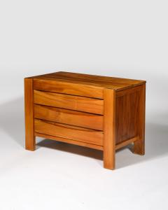 Maison Regain Elm Chest of Drawers by Maison Regain France c 1970 - 4209993