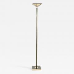 Maison Romeo French Hollywood Regency brass floor lamp by Maison Romeo 1970s - 990896