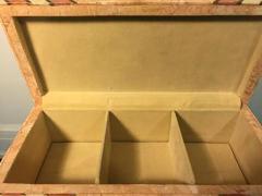 Maitland Smith Art Deco Inspired Box in Tessellated Marble by Maitland Smith - 437963