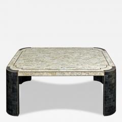 Maitland Smith Chic Coffee Table in Tesselated Stone by Maitland Smith - 209405