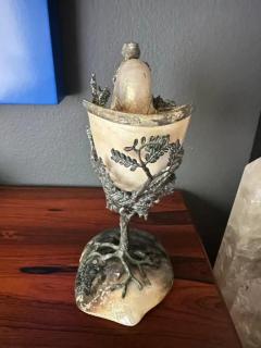 Maitland Smith Cornucopia of Nautilus Shell and Lizard Object d Art - 3982726