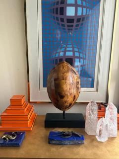Maitland Smith Faux Tortoise Shell Lamp - 3982649