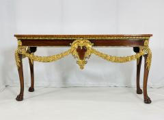 Maitland Smith Georgian Carved Gold Gilt Mahogany Console Table by Maitland Smith - 3989908