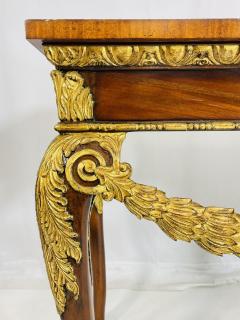 Maitland Smith Georgian Carved Gold Gilt Mahogany Console Table by Maitland Smith - 3989913