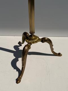 Maitland Smith Italian Brass and Wood Valet Stand with Cabriolet Legs - 4761578
