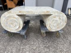 Maitland Smith Mainland Smith Tessellated Marble Cocktail Table - 4817337