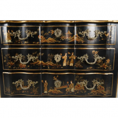 Maitland Smith Maitland Smith Chinoiserie Chinoiserie Painted Commode Chest of Drawers - 4117789