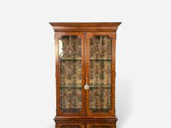 Maitland Smith Maitland Smith Flame Mahogany Chinese Chippendale Style Bookcases 1970s - 4149433
