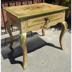 Maitland Smith Maitland Smith French Country Paint Decorated Side End Table - 4264814