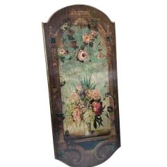 Maitland Smith Maitland Smith Neoclassical Still Life Floral Painting Panel - 4290195