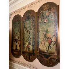 Maitland Smith Maitland Smith Neoclassical Still Life Floral Painting Panel - 4290196
