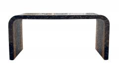 Maitland Smith Maitland Smith Tessellated Faux Tortoise And Mother Of Pearl Console Table - 4330264