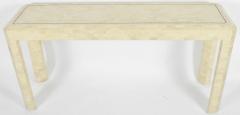 Maitland Smith Maitland Smith Tessellated Marble Console with Brass Inlay - 1261067