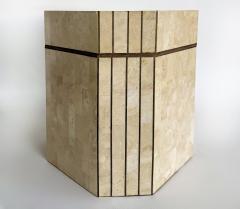 Maitland Smith Maitland Smith Tessellated Stone Lidded Box Side Table wiith Storage - 4529946