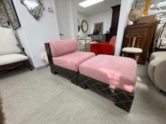 Maitland Smith Maitland Smith Tesselleted Stone And Brass Chaise Longue - 4326531