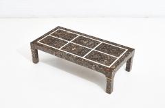 Maitland Smith Marble Brass Coffee Table 1970 - 2265597