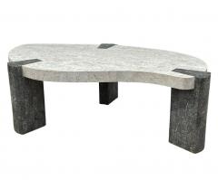 Maitland Smith Mid Century Modern Tessellated Stone Marble Cocktail Table by Maitland Smith - 3536343